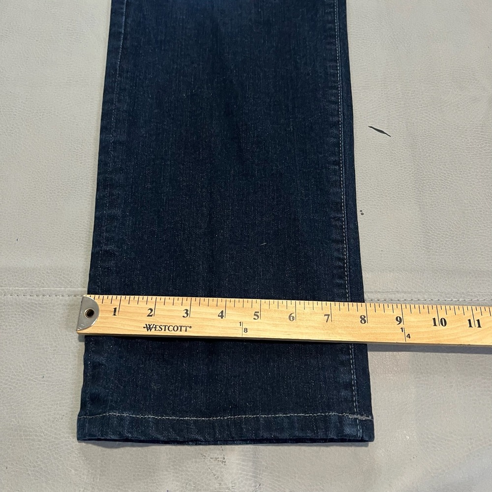 AG Jean Indigo Men 36x34 Stretch Dark Wash Straight Leg Y2K Skate Minimalist4710 - Picture 10 of 12